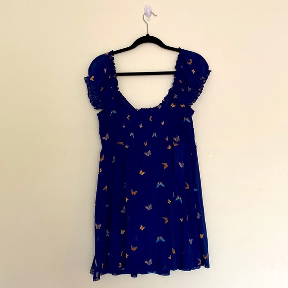 Urban Outfitters - Audrey Mesh Mini Dress - Size XL - Picture 6 of 6